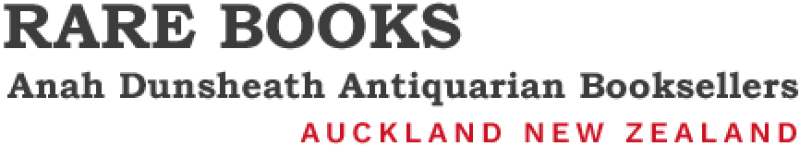 Rare Books Anah Dunsheath Antiquarian Booksellers